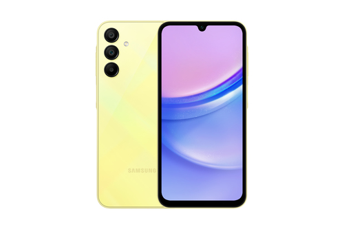 Célular Smartphone Samsung Galaxy A15 6.5" Octa-Core 4Gb 128Gb Android 14 Amarillo Sm-A155Mzyaltm