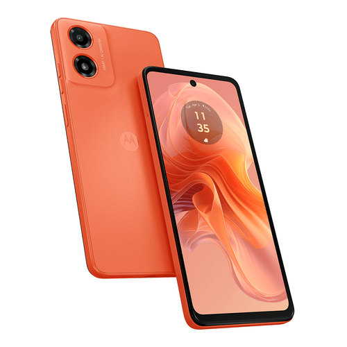 Célular Smartphone Motorola Moto G04 6.6" Octa-Core 4Gb 128Gb Android 14 4G Naranja Pb120018Mx