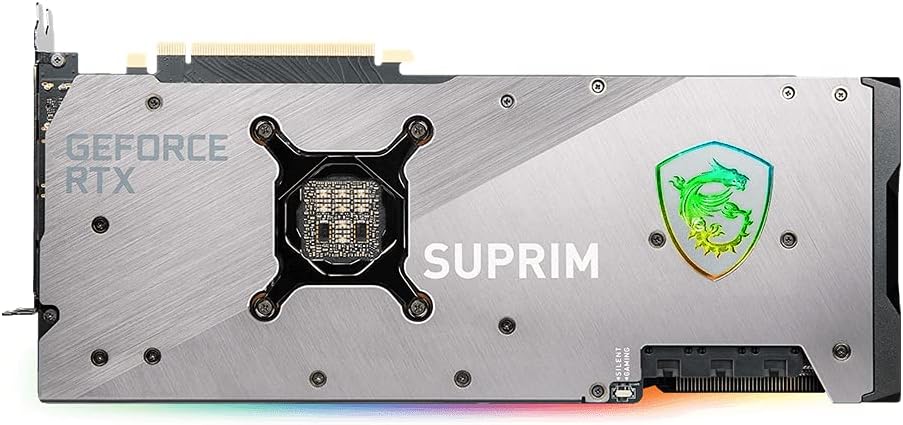 Tarjeta Gráfica MSI GeForce RTX 3080 Ti SUPRIM X 12G Tarjeta gráfica para Juegos - 12GB GDDR6X, 1845 MHz, PCI Express Gen 4, 384 bits, 3X DP v 1.4a, HDMI 2.1 (Compatible con 4K) - Imagen 3