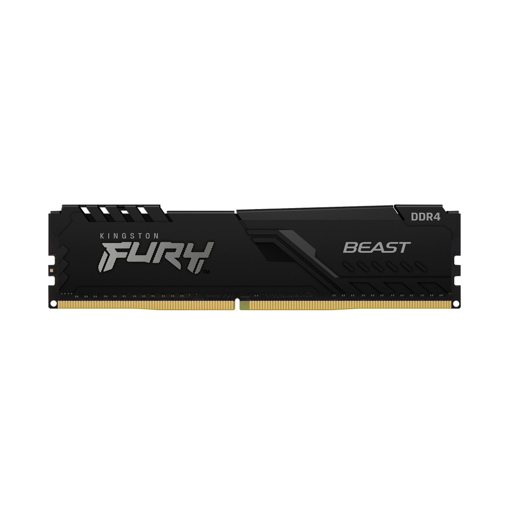 RAM KINGSTON FURY BEAST DDR4 16GB 3200 NEGRO KF432C16BB/16