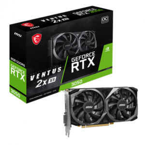 Tarjeta de Video MSI NVIDIA GeForce RTX 3050 VENTUS 2X XS 8G OC, 8GB 128-bit DDR6, PCI Express 4.0 x8
