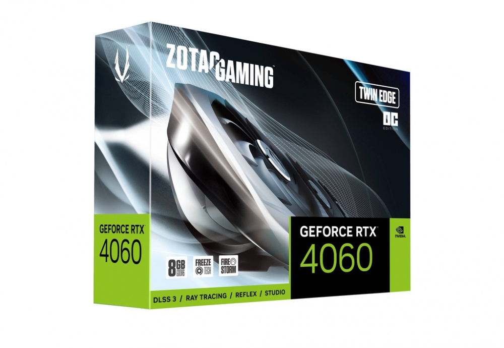 Tarjeta de Video Zotac NVIDIA GeForce RTX 4060 8GB Twin Edge OC, 8GB 128-bit GDDR6, PCI Express 4.0