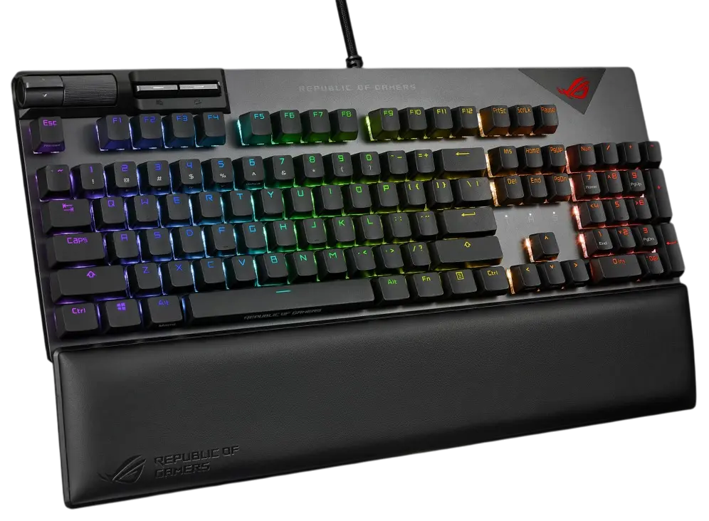 TECLADO ASUS XA08 STRIX FLARE II-NXRD-CA-PBT MECANICO USB 2.0 RGB - Imagen 2