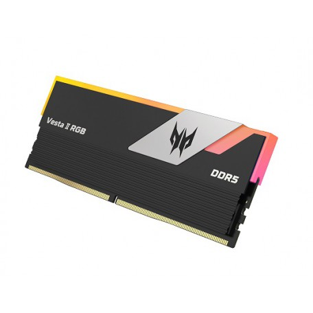 RAM ACER PREDATOR VESTA II DDR5 64GB 2X32 6000MH RGB NEGRO - Imagen 2