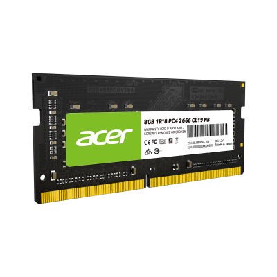 RAM ACER SD100 SODDR LAP 8GB 1X8 2666MHZ NEGRO - Imagen 4