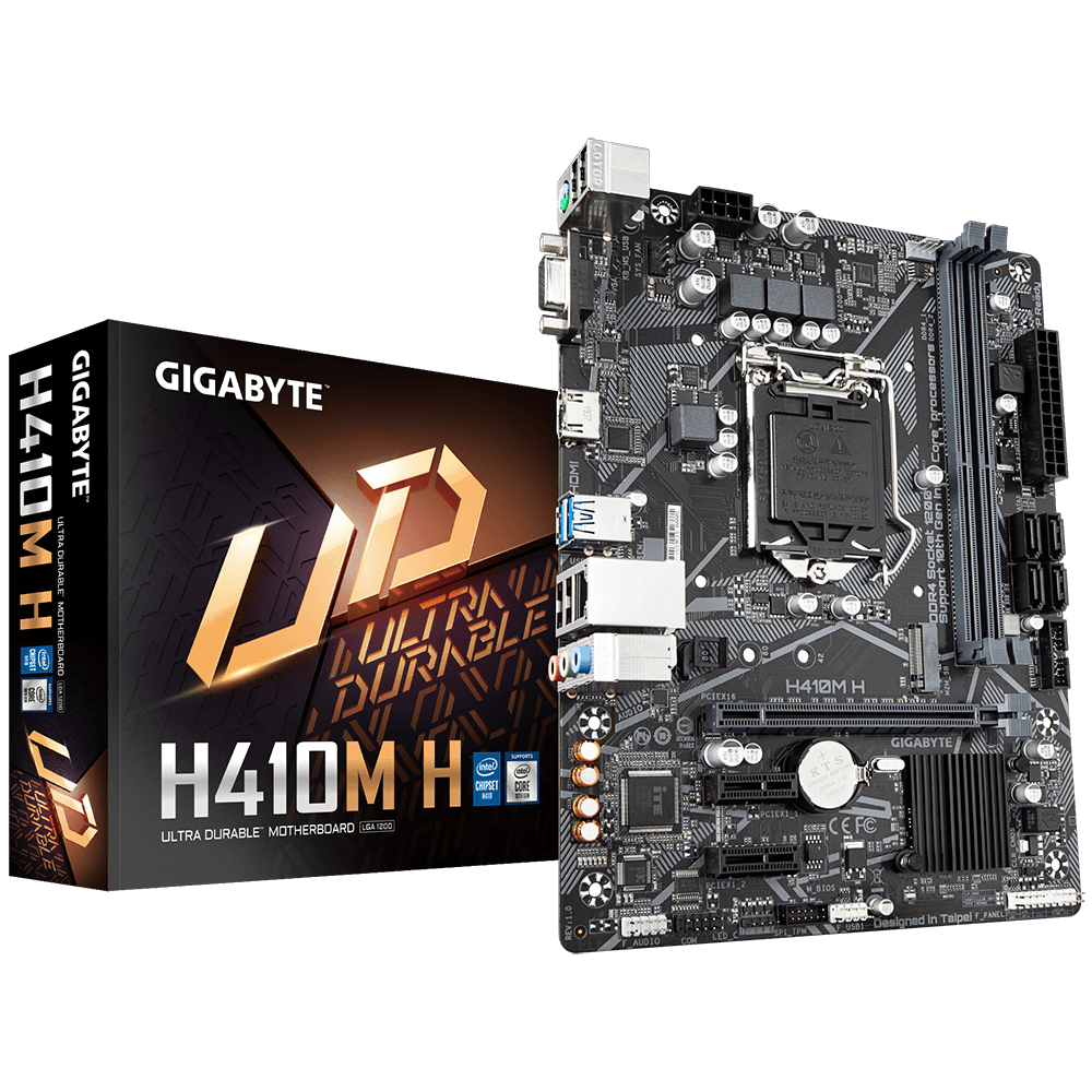 Kit de oficina / Hogar Intel Core i5 10ma gen + Memoria Ram 16 GB + Tarjeta madre gigabyte h410